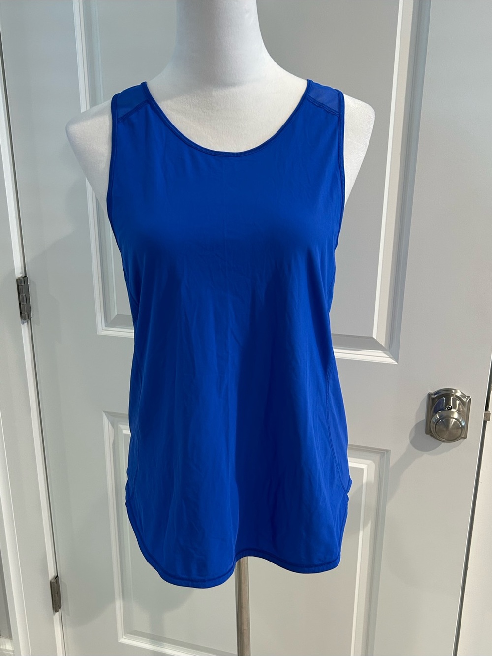 Lululemon Sculpt Tank II in cyber blue, Sz M/8